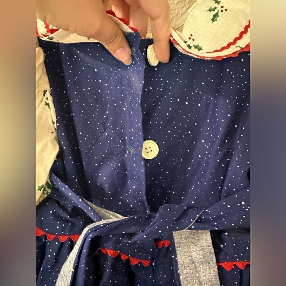 Vintage Daisy Kingdom Simplicity Christmas Winter Dress Sz 4 - Picture 6 of 16